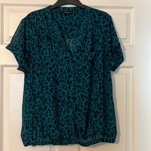 Torrid Chiffon Blouse